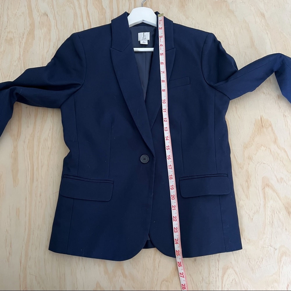 Womens J Crew navy blue blazer, size 4 - Picture 7 of 10